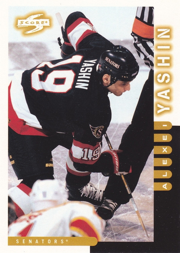 Hockey card Alexei Yashin