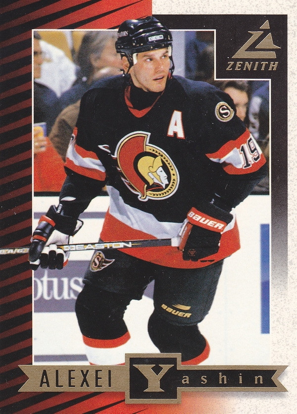 Hockey card Alexei Yashin