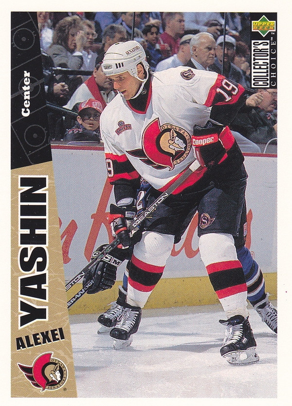 Hockey card Alexei Yashin