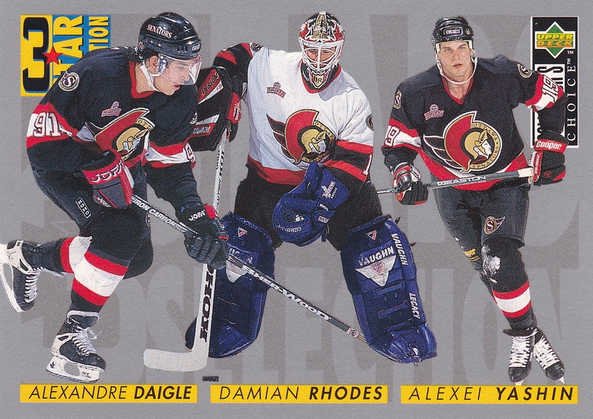 Hockey card Alexei Yashin