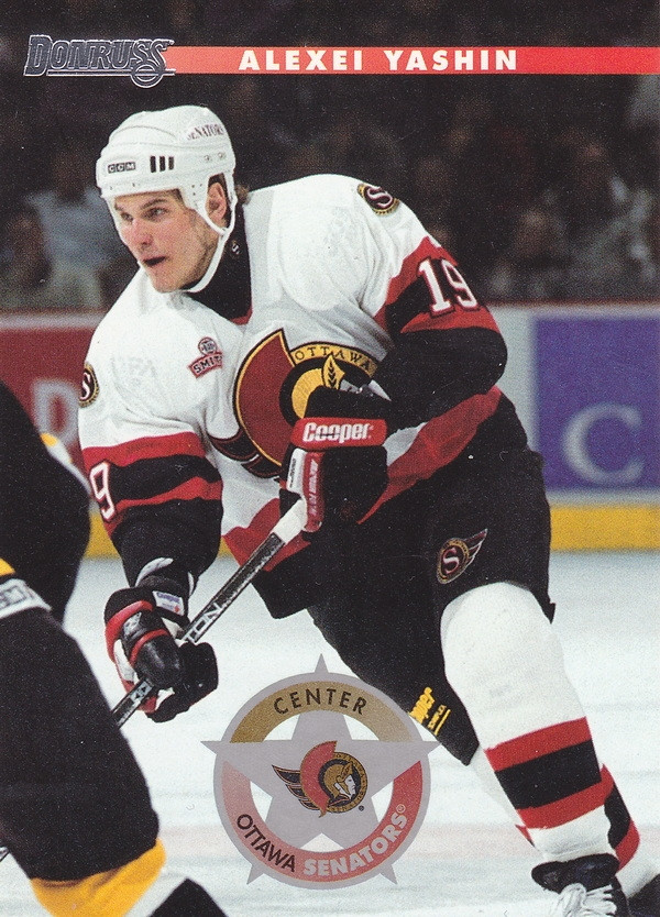 Hockey card Alexei Yashin
