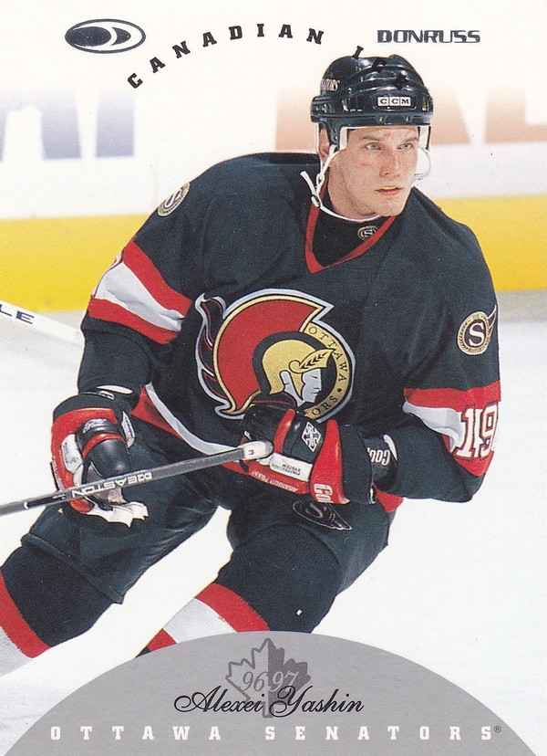 Hockey card Alexei Yashin
