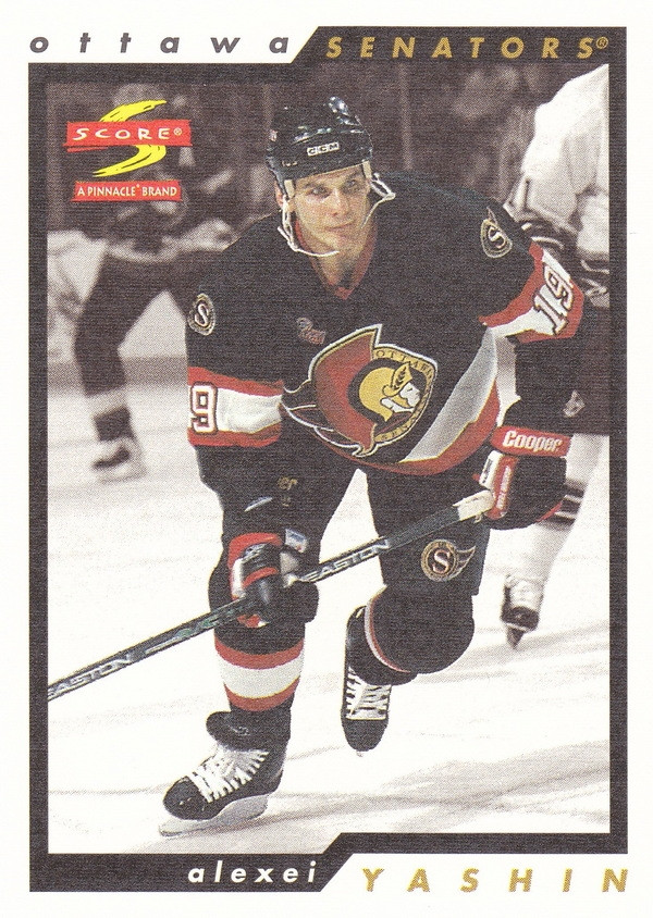 Hockey card Alexei Yashin