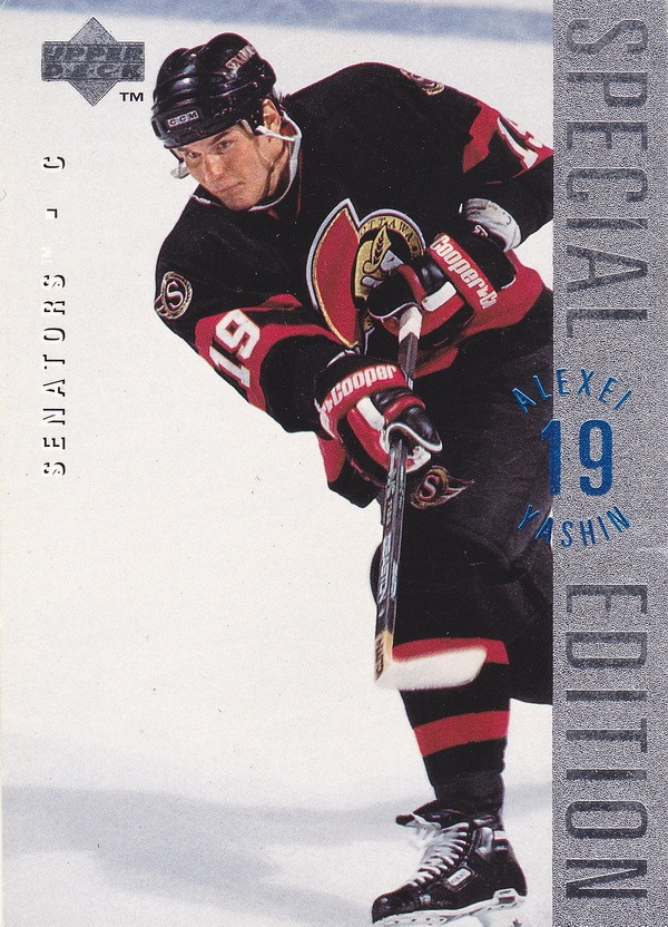 Hockey card Alexei Yashin