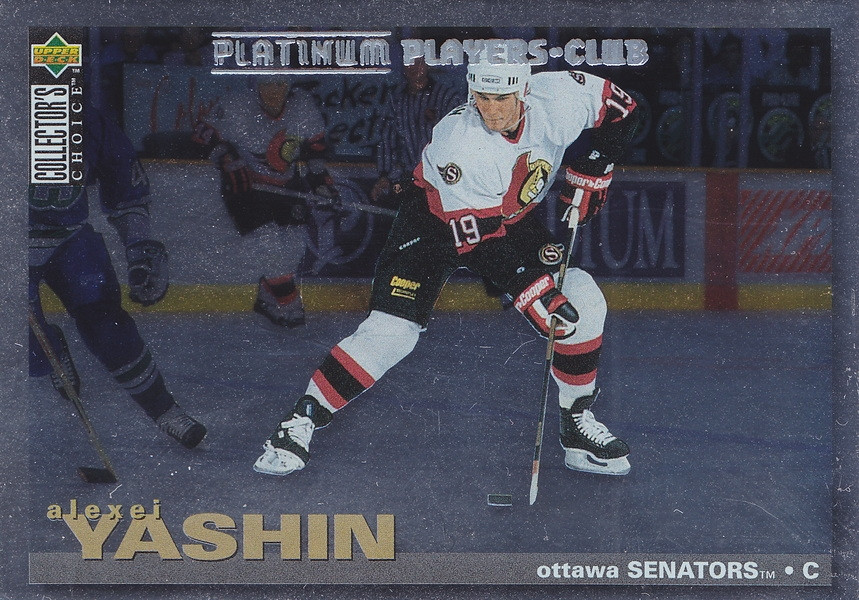 Hockey card Alexei Yashin