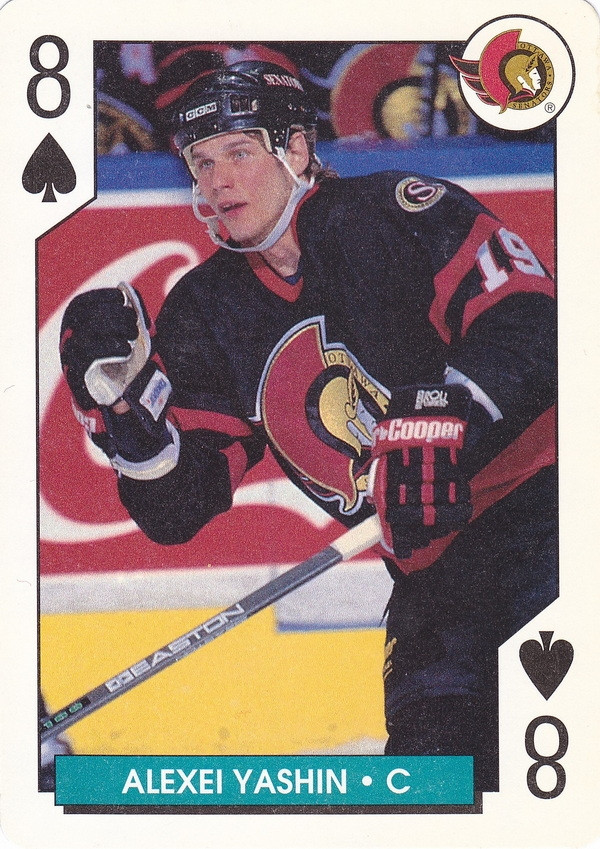 Hockey card Alexei Yashin