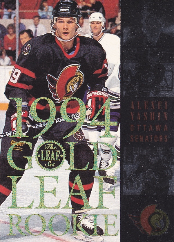 Hockey card Alexei Yashin