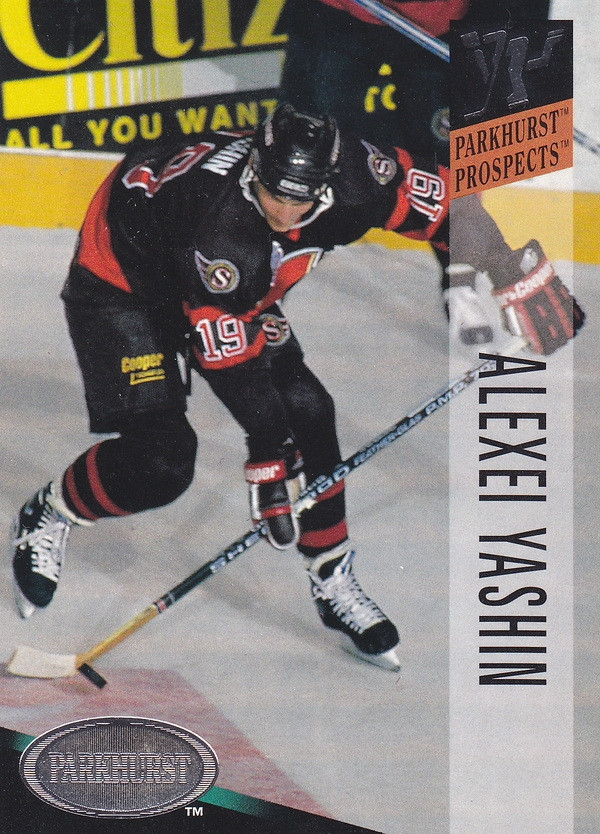 Hockey card Alexei Yashin