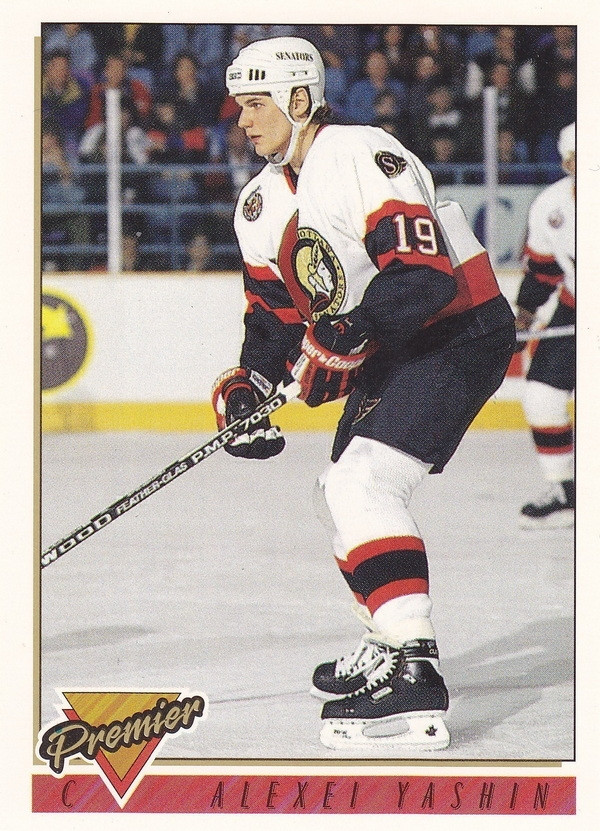 Hockey card Alexei Yashin