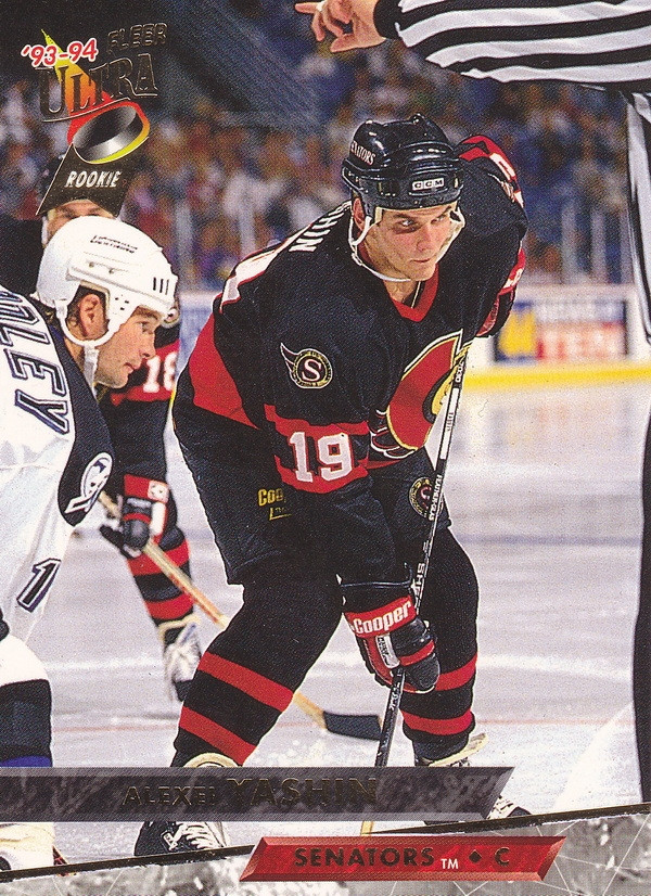 Hockey card Alexei Yashin