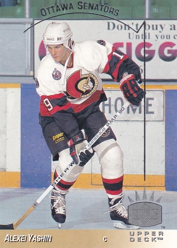 Hockey card Alexei Yashin