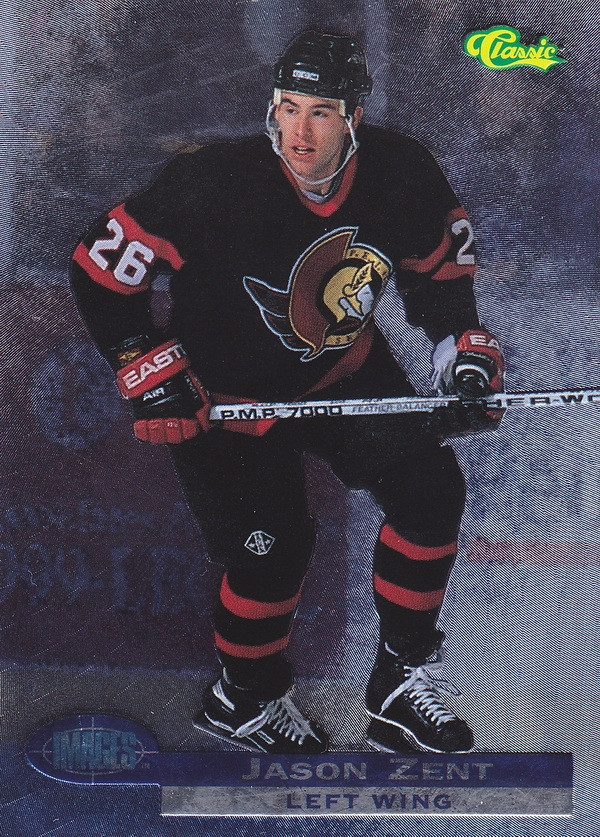 Hockey card Jason Zent