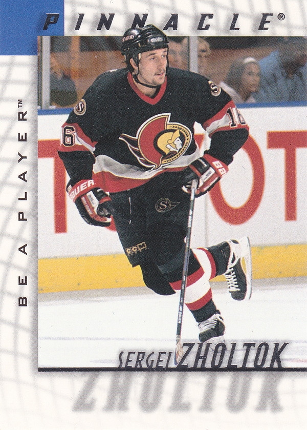 Hockey card Sergei Zholtok