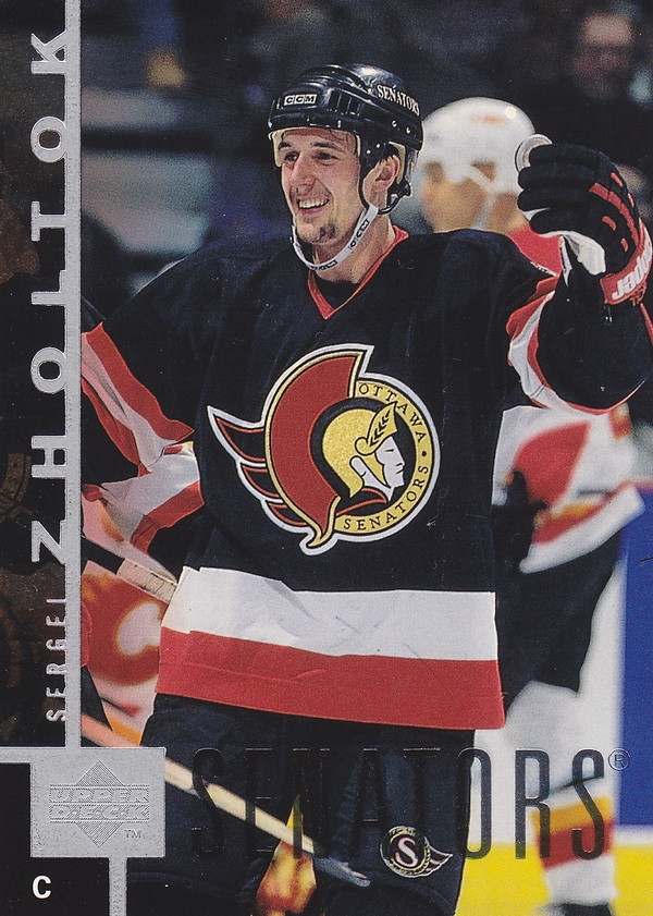 Hockey card Sergei Zholtok