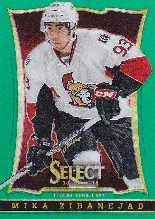 Hockey card Mika Zibanejad