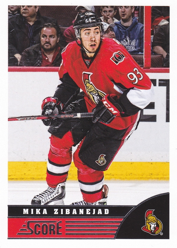 Hockey card Mika Zibanejad
