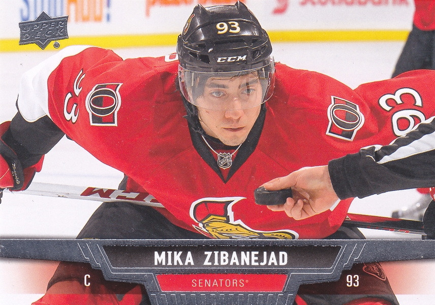 Hockey card Mika Zibanejad