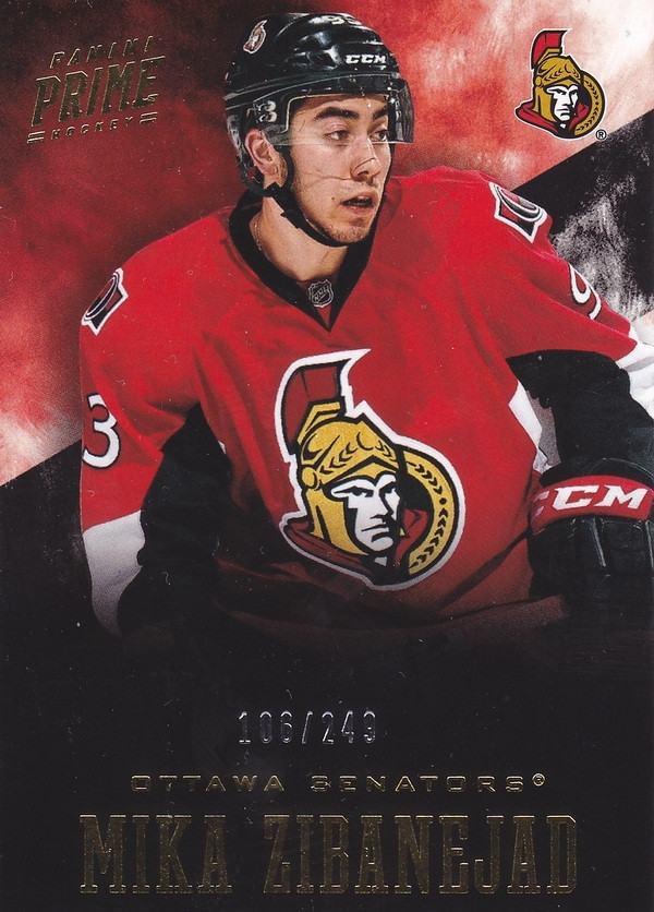 Hockey card Mika Zibanejad