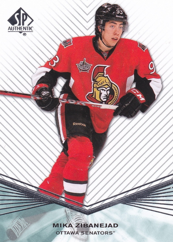Hockey card Mika Zibanejad