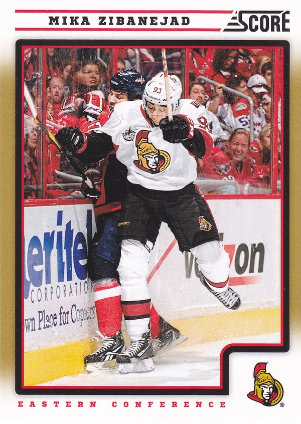 Hockey card Mika Zibanejad
