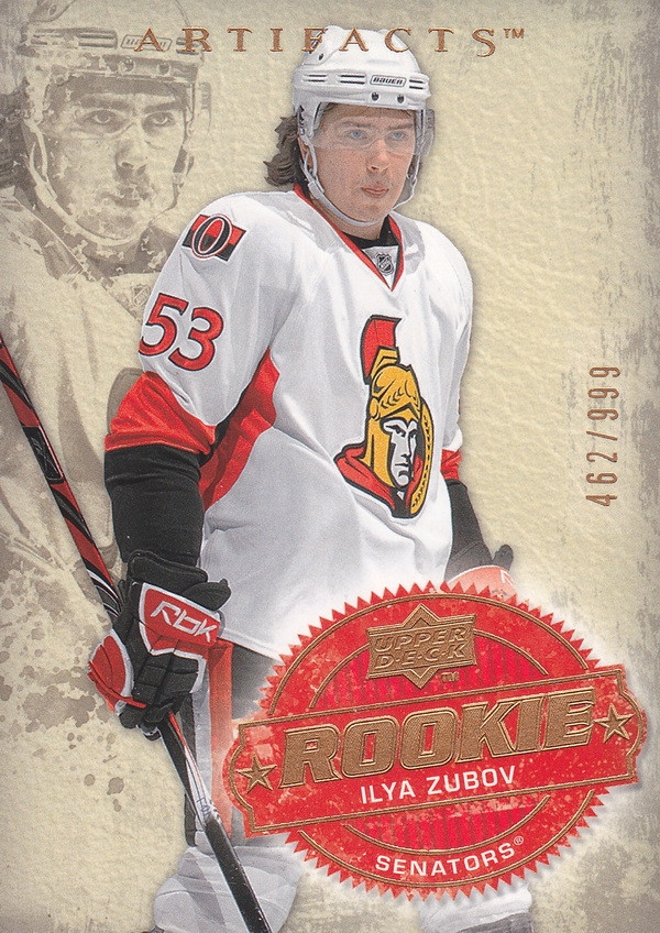 Hockey card Ilya Zubov