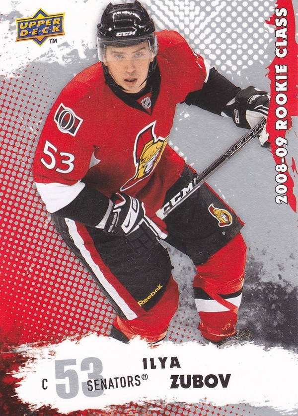 Hockey card Ilya Zubov
