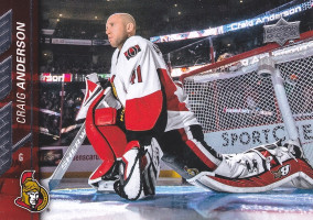 Hockey card Craig Anderson