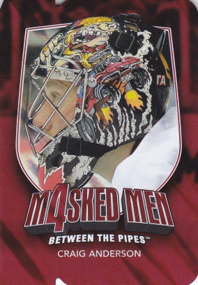 Hockey card Craig Anderson