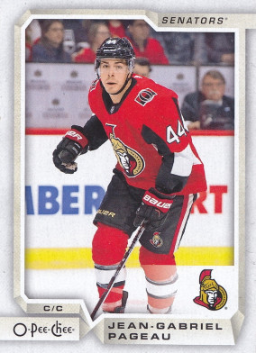 Hockey card Jean-Gabriel Pageau