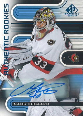 Hockey card Mads Sogaard