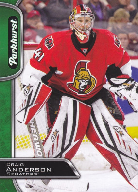 Hockey card Craig Anderson