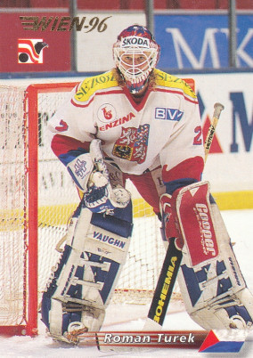 Hockey card Roman Turek