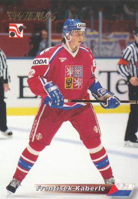 Hockey card Frantisek Kaberle