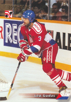 Hockey card Leo Gudas
