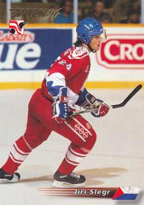 Hockey card Jiri Slegr