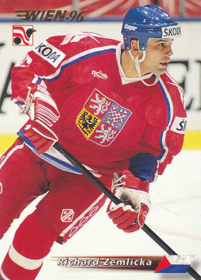 Hockey card Richard Zemlicka