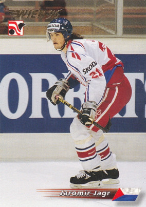 Hockey card Jaromir Jagr