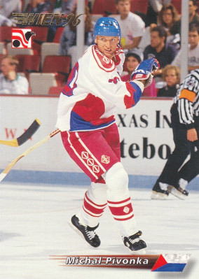 Hockey card Michal Pivonka