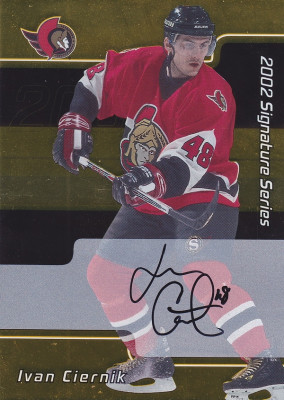 Hockey card Ivan Ciernik