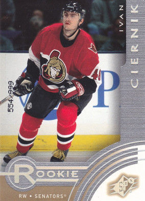 Hockey card Ivan Ciernik
