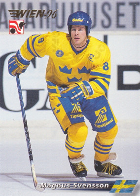 Hockey card Magnus Svensson
