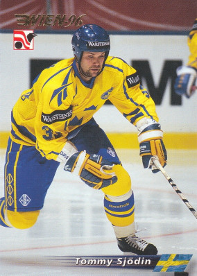 Hockey card Tommy Sjodin