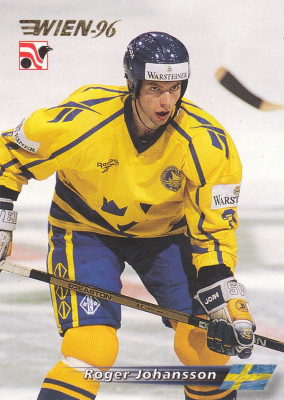Hockey card Roger Johansson