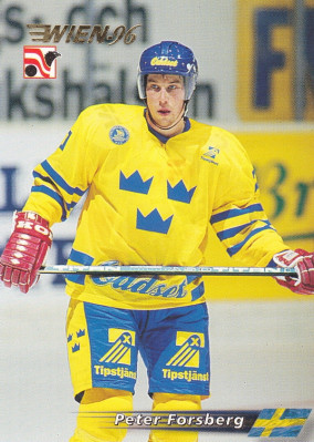 Hockey card Peter Forsberg