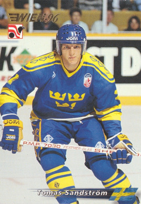 Hockey card Tomas Sandstrom