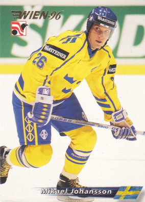 Hockey card Mikael Johansson