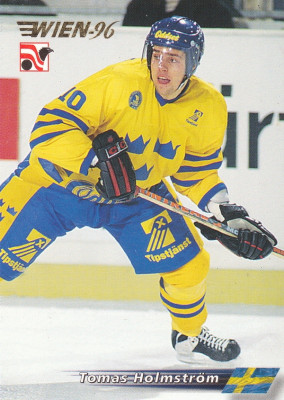 Hockey card Tomas Holmstrom