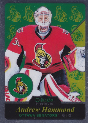 Hockey card Andrew Hammond
