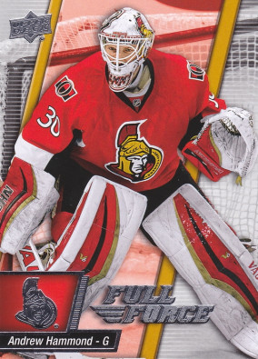 Hockey card Andrew Hammond