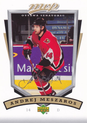 Hockey card Andrej Meszaros